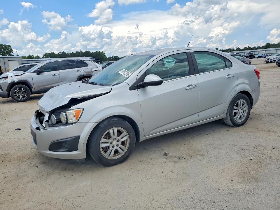 2014 Chevrolet SONIC VIN 1G1JC5SH4E4239250 COPART salvage auction — FRONT END, Sc - Certificate Of Title, sold $575 on 2026-07-27 (photo 1)