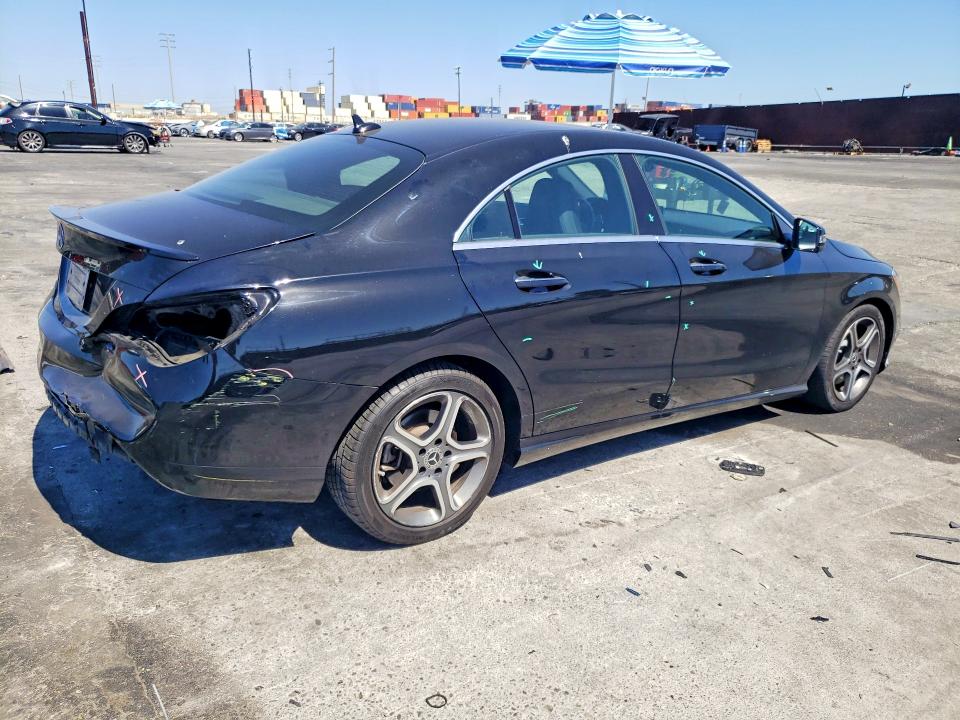 2018 Mercedes-benz Cla-klasse VIN WDDSJ4EB6JN602144 COPART salvage auction — REAR END, Ca - Salvage Certificate, sold $3,700 on 2026-08-07 (photo 3)