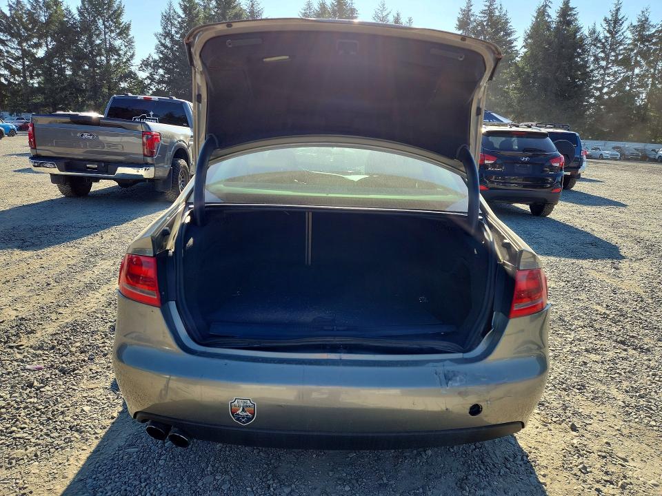 2009 Audi A4 VIN WAULF78K59N052912 COPART salvage auction — REAR END, Wa - Bill Of Sale, sold $1,450 on 2026-07-31 (photo 6)