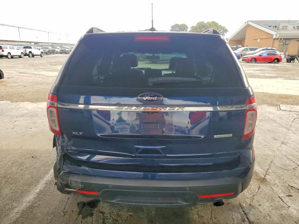 2012 Ford Explorer VIN 1FMHK7D95CGA41438 COPART salvage auction — REAR END, Ca - Dis/Dlr/Exp Only Clean Title, sold $850 on 2026-07-24 (photo 6)