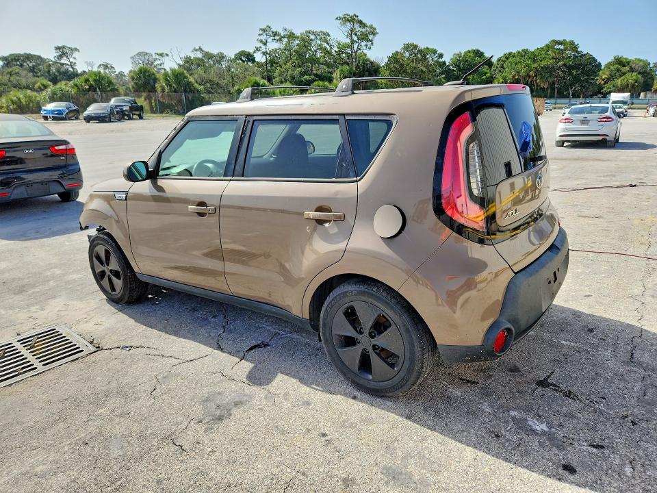 2016 Kia Soul VIN KNDJN2A21G7285570 COPART salvage auction — FRONT END, Fl - Certificate Of Title (P), sold $225 on 2026-07-29 (photo 2)