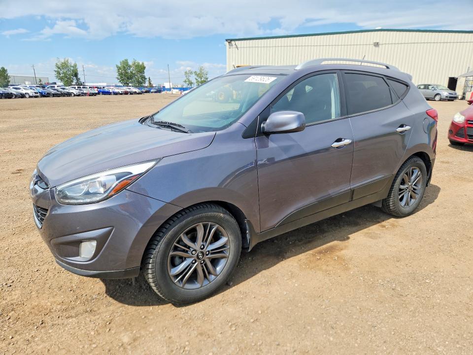 2015 Hyundai Tucson VIN KM8JUCAG8FU031452 COPART salvage auction — SIDE, Ab - Bos - Salvage, sold $250 on 2026-07-21 (photo 1)