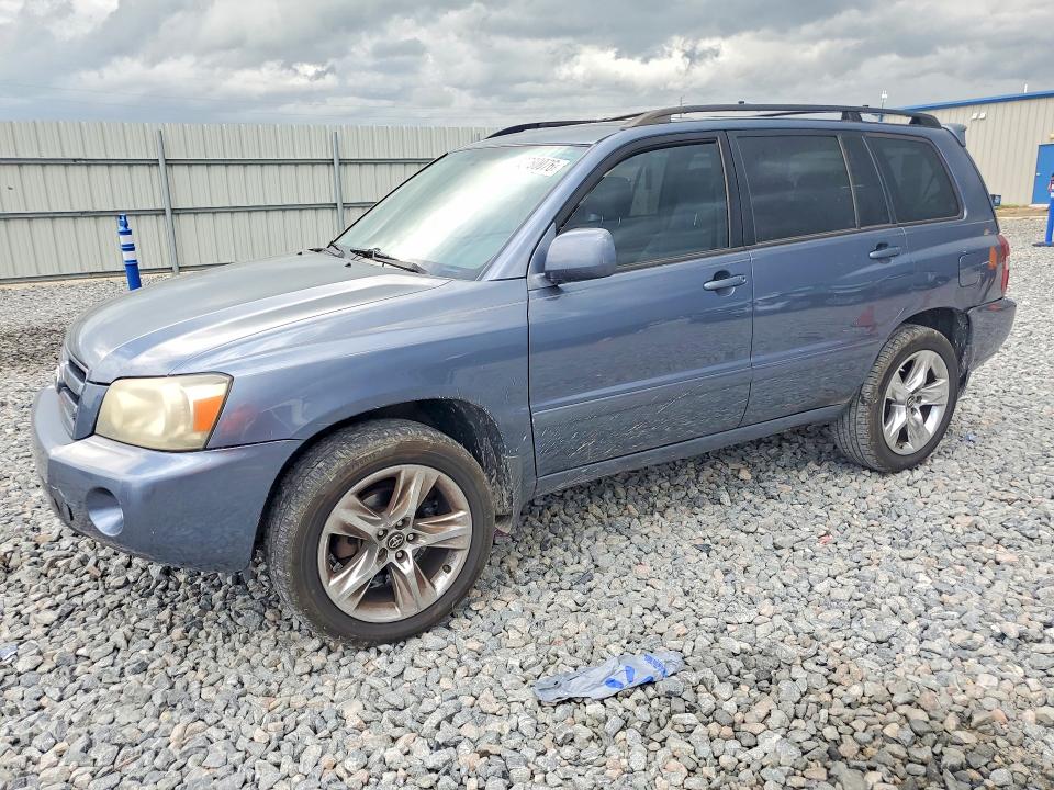 2007 Toyota Highlander VIN JTEEP21A470204391 COPART salvage auction — REAR END, FL - CERT OF TITLE SLVG REBUILDABLE, sold $975 on 2026-07-28 (photo 1)
