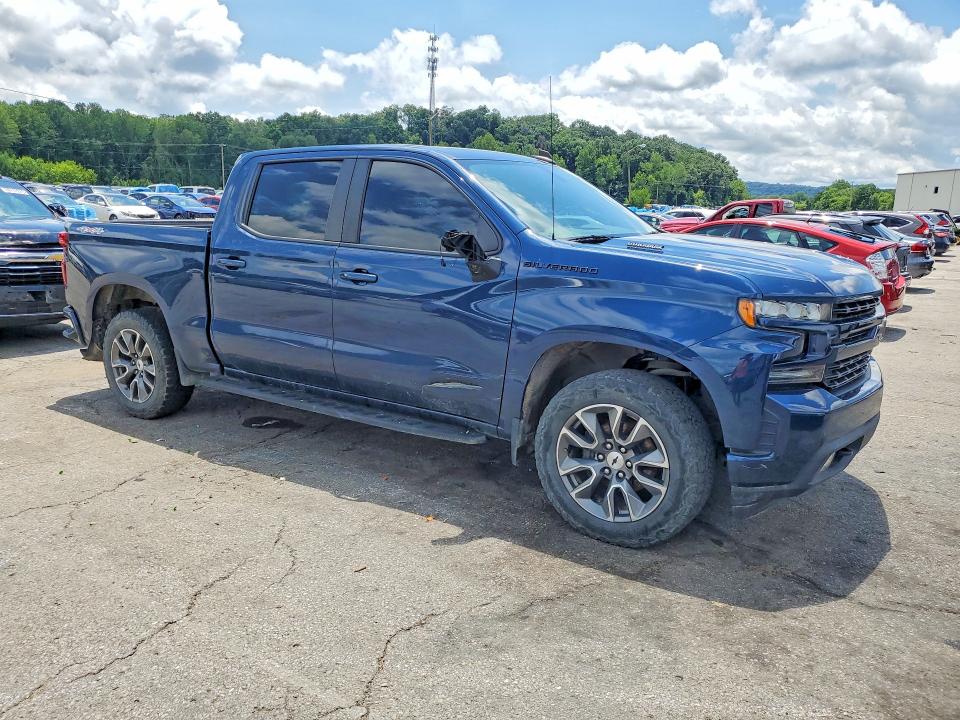 2021 Chevrolet Silverado VIN 1GCUYEET2MZ264199 COPART salvage auction — SIDE, IN - CERTIFICATE OF TITLE, sold $17,300 on 2026-08-27 (photo 4)