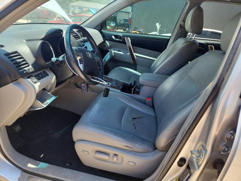 2013 Toyota Highlander VIN 5TDYK3EHXDS095165 COPART salvage auction — FRONT END, Fl - Cert Of Title Slvg Rebuildable, sold $5,900 on 2026-07-31 (photo 7)