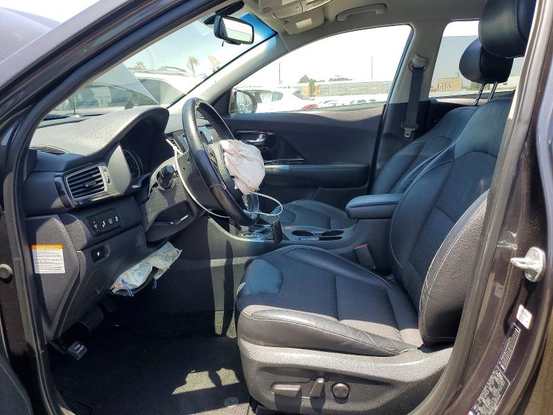 2019 Kia Niro VIN KNDCC3LC4K5250374 COPART salvage auction — FRONT END, Ca - Salvage Certificate, sold $60 on 2026-07-24 (photo 7)
