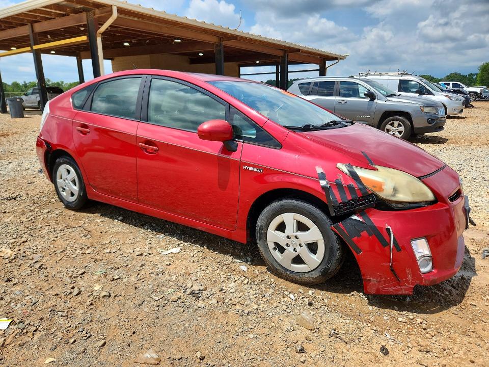 2011 Toyota Prius VIN JTDKN3DU3B0268861 COPART salvage auction — FRONT END, TN - CERTIFICATE OF TITLE, sold $575 on 2026-07-22 (photo 4)