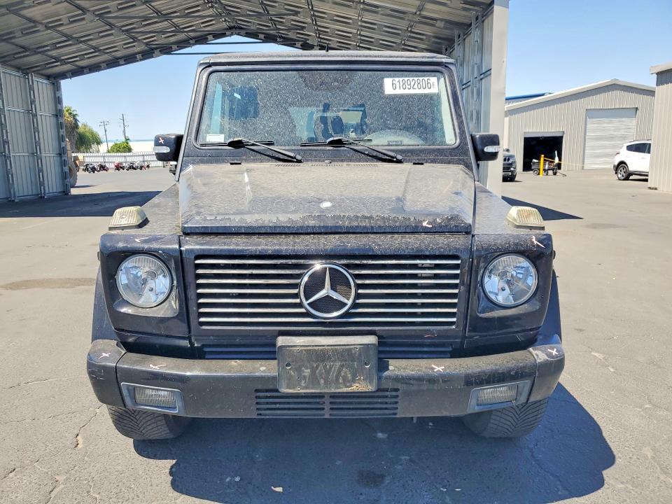 2003 Mercedes-benz G-klasse VIN WDCYR49E53X141408 COPART salvage auction — REAR END, CA - SALVAGE CERTIFICATE, sold $10,800 on 2026-08-20 (photo 5)