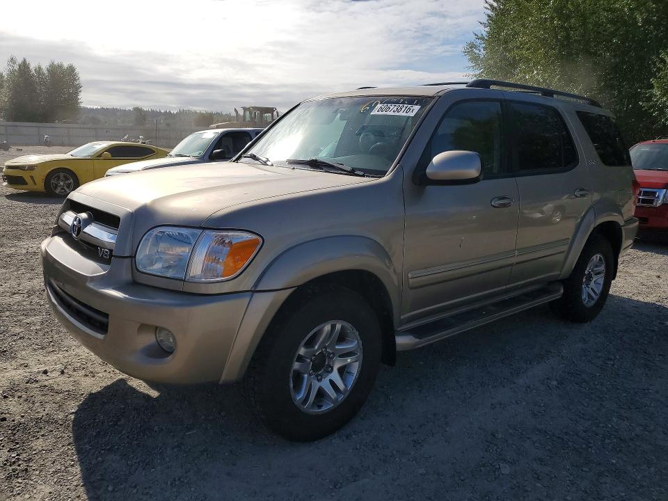 2006 Toyota Sequoia VIN 5TDBT44A26S264546 COPART salvage auction — REAR END, WA - VEHICLE CERT OF OWNERSHIP-TITL, sold $4,400 on 2026-07-13 (photo 1)