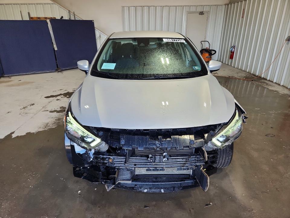 2025 Nissan Versa VIN 3N1CN8EV2SL835852 COPART salvage auction — FRONT END, Pa - Cert Of Title (P), sold $7,000 on 2026-07-27 (photo 5)