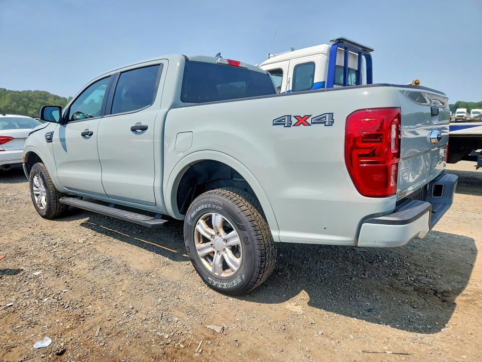 2021 Ford Ranger VIN 1FTER4FH8MLD94576 COPART salvage auction — FRONT END, Ma - Cert Of Title-Salvage, sold $10,000 on 2026-07-29 (photo 2)