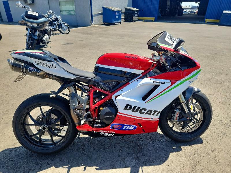 2012 Ducati Panigale VIN ZDM1XBMV4CB021609 COPART salvage auction — VANDALISM, Ca - Salvage Certificate, sold $2,750 on 2026-07-23 (photo 1)