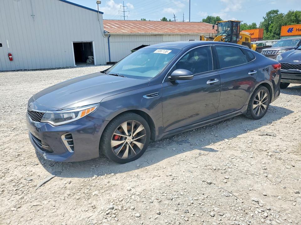 2016 Kia Optima VIN 5XXGW4L28GG090704 COPART salvage auction — MINOR DENT/SCRATCHES, Oh - Certificate Of Title, sold $1,000 on 2026-07-19 (photo 1)