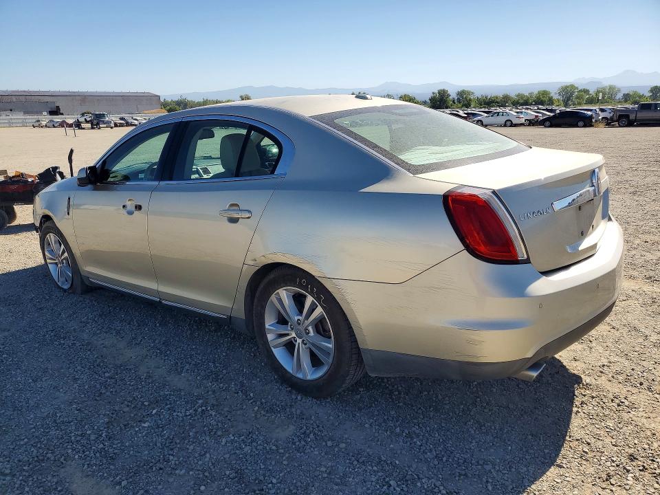2010 Lincoln Mks VIN 1LNHL9DR5AG607619 COPART salvage auction — FRONT END, Ca - Salvage Certificate, sold $375 on 2026-07-31 (photo 2)