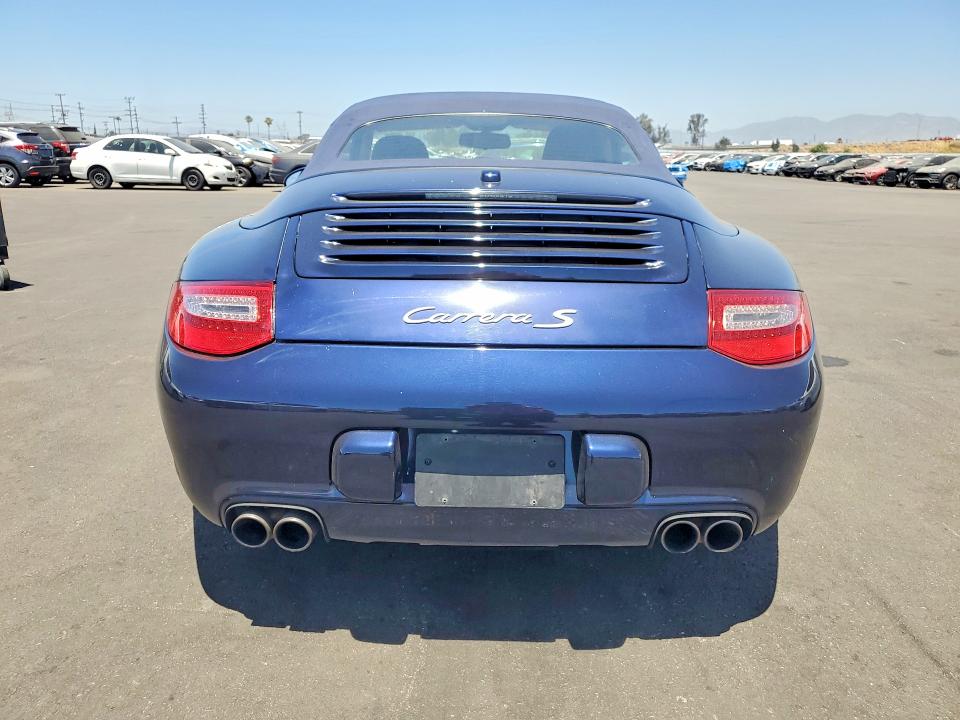 2009 Porsche 911 VIN WP0CB29999S756304 COPART salvage auction — MINOR DENT/SCRATCHES, CA - CERT OF TITLE-SALVAGED (P), sold $27,500 on 2026-07-27 (photo 6)
