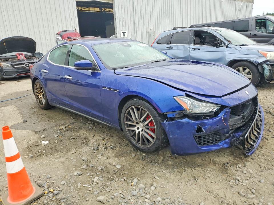 2018 Maserati Ghibli VIN ZAM57YTA4J1270778 COPART salvage auction — FRONT END, Nj - Cert Of Title-Salvage, sold $5,500 on 2026-09-09 (photo 4)