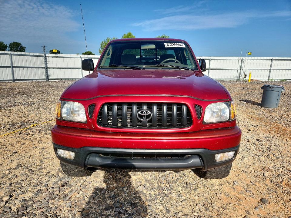 2004 Toyota Tacoma VIN 5TEWN72N24Z339118 COPART salvage auction — HAIL, Mo - Certificate Of Title, sold $6,000 on 2026-07-27 (photo 5)