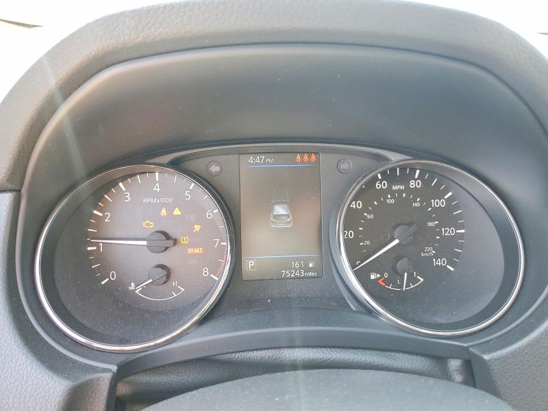 2022 Nissan Rogue VIN JN1BJ1AV1NW581859 COPART salvage auction — FRONT END, TX - SALVAGE VEHICLE TITLE (P), sold $1,950 on 2026-07-16 (photo 9)