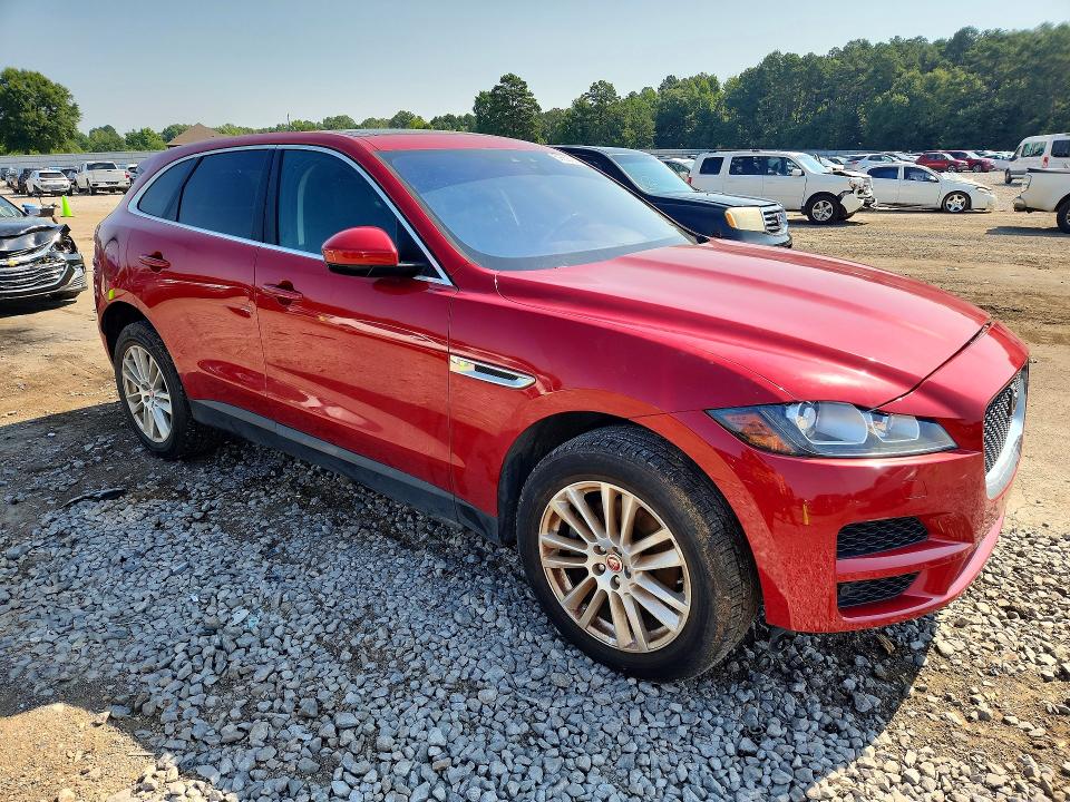 2020 Jaguar F-pace VIN SADCK2GX9LA634769 COPART salvage auction — FRONT END, La - Certificate Of Title (P), sold $6,800 on 2026-07-24 (photo 4)