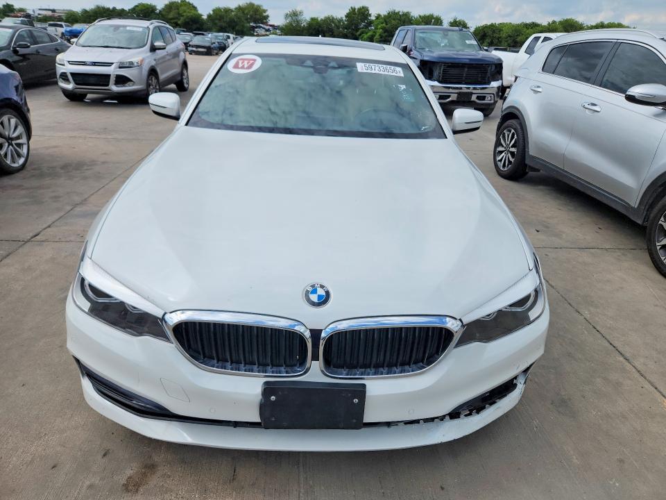 2018 BMW 5er VIN WBAJA5C55JG899675 COPART salvage auction — FRONT END, Tx - Certificate Of Title (P), sold $7,100 on 2026-07-30 (photo 5)