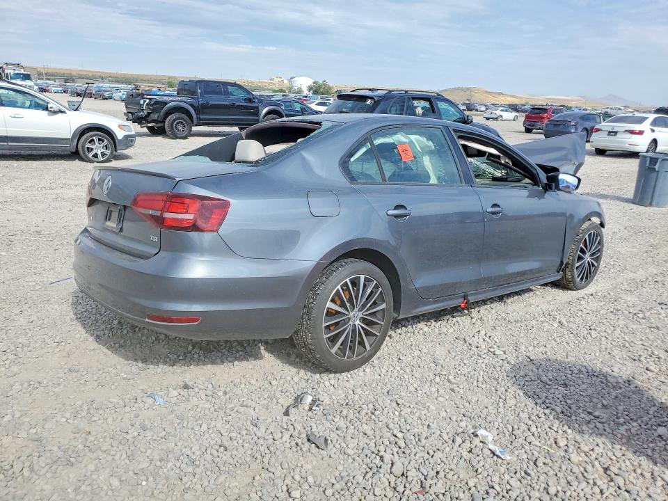 2016 Volkswagen Jetta VIN 3VWD17AJ9GM295540 COPART salvage auction — FRONT END, Ut - Salvage Certificate, sold $150 on 2026-08-04 (photo 3)