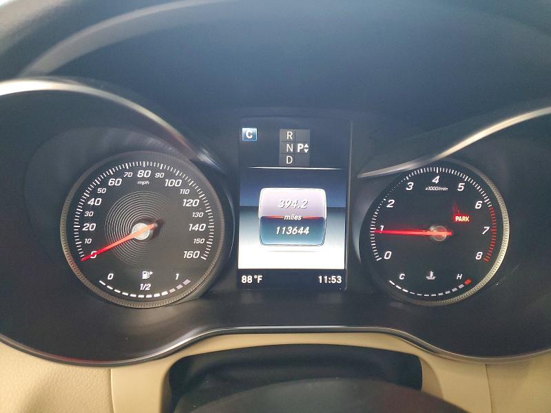 2019 Mercedes-benz Glc VIN WDC0G4KB7KV123683 COPART salvage auction — FRONT END, Salvage Title, sold $5,800 on 2026-07-24 (photo 9)