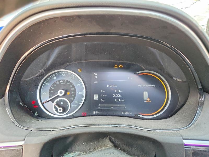 2023 Genesis Gv70 VIN KMUMADTB4PU138675 COPART salvage auction — ROLLOVER, Tx - Salvage Vehicle Title (P), sold $3,950 on 2026-07-10 (photo 9)