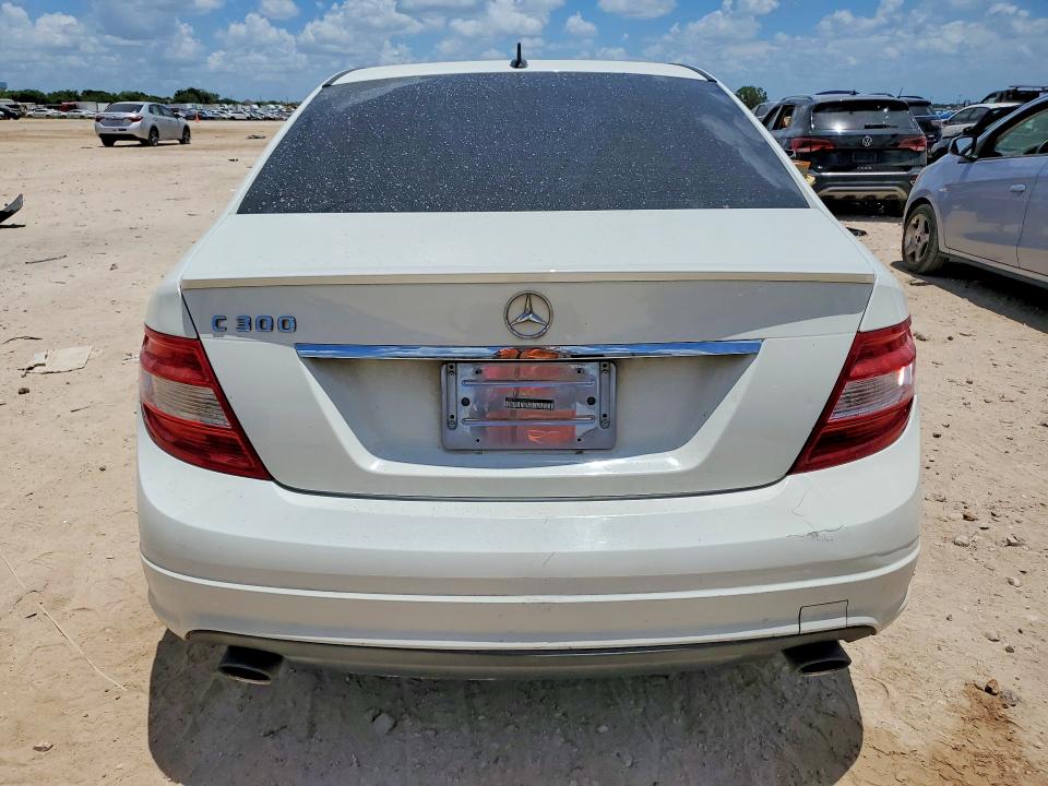 2011 Mercedes-benz C class VIN WDDGF5EB1BR182655 COPART salvage auction — FRONT END, TX - SALVAGE VEHICLE TITLE, sold $375 on 2026-08-06 (photo 6)