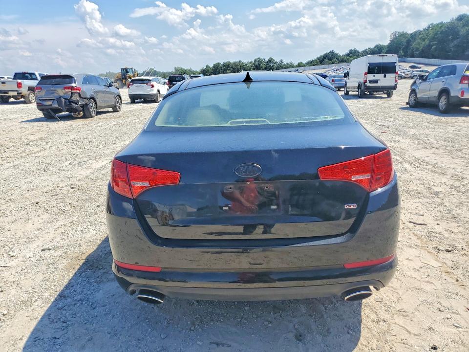 2012 Kia Optima VIN 5XXGN4A70CG062682 COPART salvage auction — MECHANICAL, Ga - Certificate Of Title, sold $275 on 2026-07-15 (photo 6)