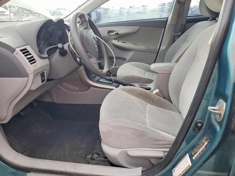 2009 Toyota Corolla VIN JTDBL40E89J031037 COPART salvage auction — FRONT END, Fl - Cert Of Title Slvg Rebuildable, sold $2,150 on 2026-07-31 (photo 7)