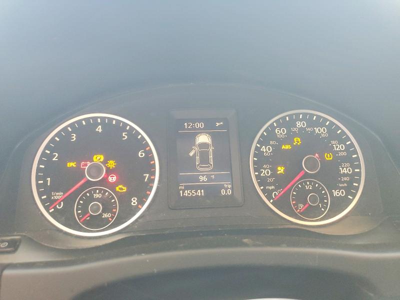 2014 Volkswagen Tiguan VIN WVGBV3AX1EW605250 COPART salvage auction — VANDALISM, NC - DEALER ONLY CLEAN TITLE, sold $375 on 2026-07-29 (photo 9)