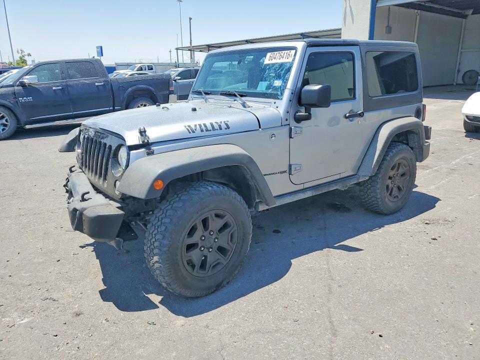 2018 Jeep Wrangler / VIN 1C4AJWAGXJL898204 COPART salvage auction — FRONT END, Tx - Salvage Vehicle Title, sold $6,999 on 2026-08-03 (photo 1)