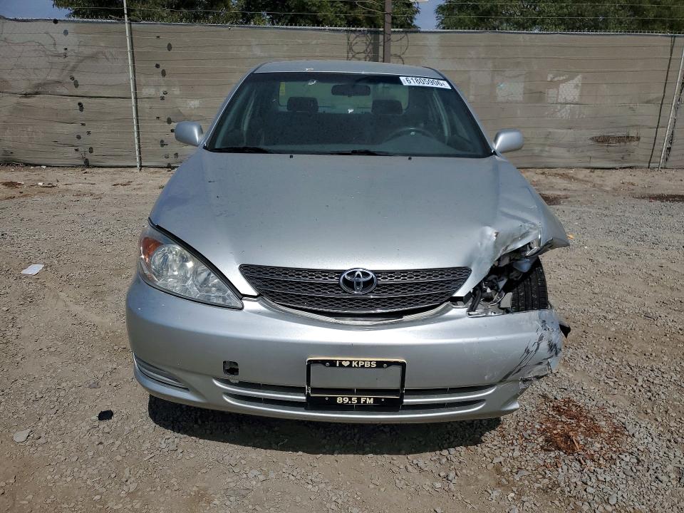 2002 Toyota Camry VIN JTDBE32K820131643 COPART salvage auction — FRONT END, CA - SALVAGE CERTIFICATE, sold $1,050 on 2026-07-31 (photo 5)