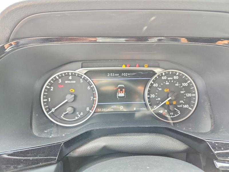 2023 Nissan Pathfinder VIN 5N1DR3BD5PC258107 COPART salvage auction — FRONT END, Tx - Salvage Vehicle Title, sold $11,800 on 2026-07-28 (photo 9)