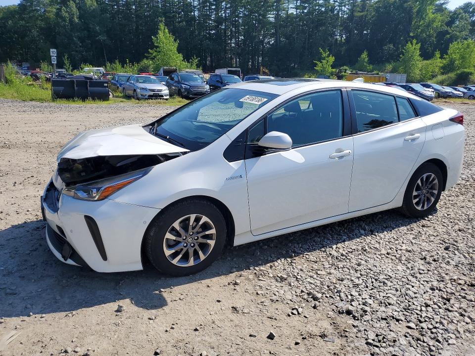 2019 Toyota Prius VIN JTDKARFU0K3083256 — COPART salvage auction photo