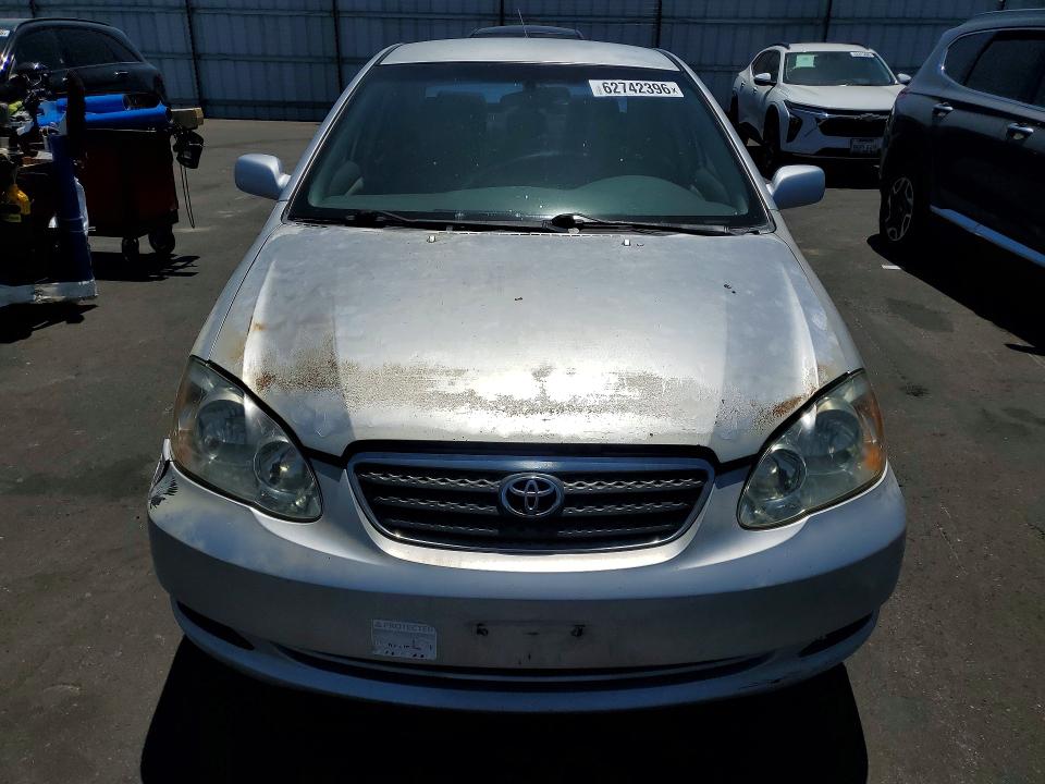 2006 Toyota Corolla VIN JTDBR32E460090156 COPART salvage auction — VANDALISM, Ca - Cert Of Title-Salvaged, sold $775 on 2026-07-29 (photo 5)