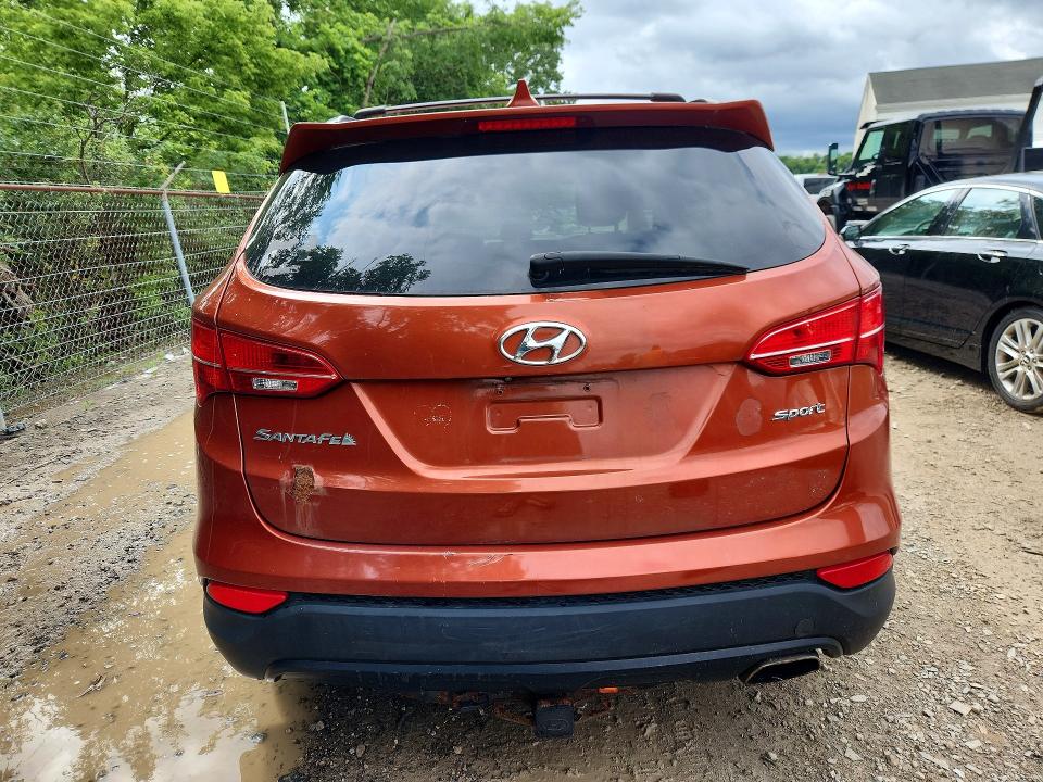 2015 Hyundai Santa fe VIN 5XYZU3LB0FG285456 COPART salvage auction — MECHANICAL, OH - CERTIFICATE OF TITLE, sold $90 on 2026-07-29 (photo 6)