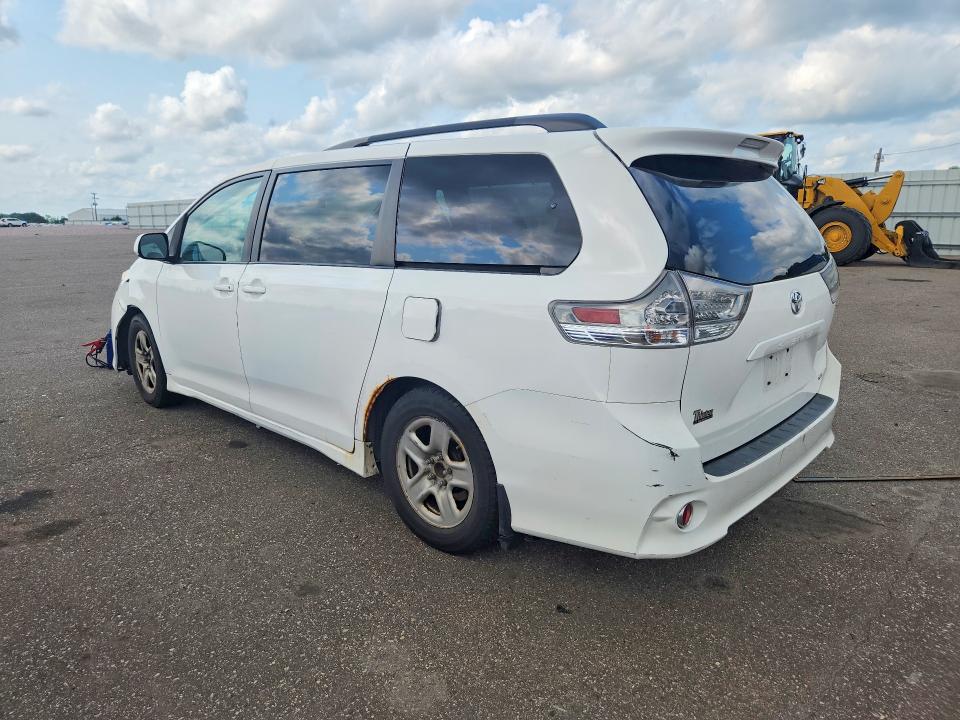 2011 Toyota Sienna VIN 5TDXK3DC0BS075490 COPART salvage auction — FRONT END, Mn - Cert Of Title-Prior Salvage, sold $1,600 on 2026-07-28 (photo 2)