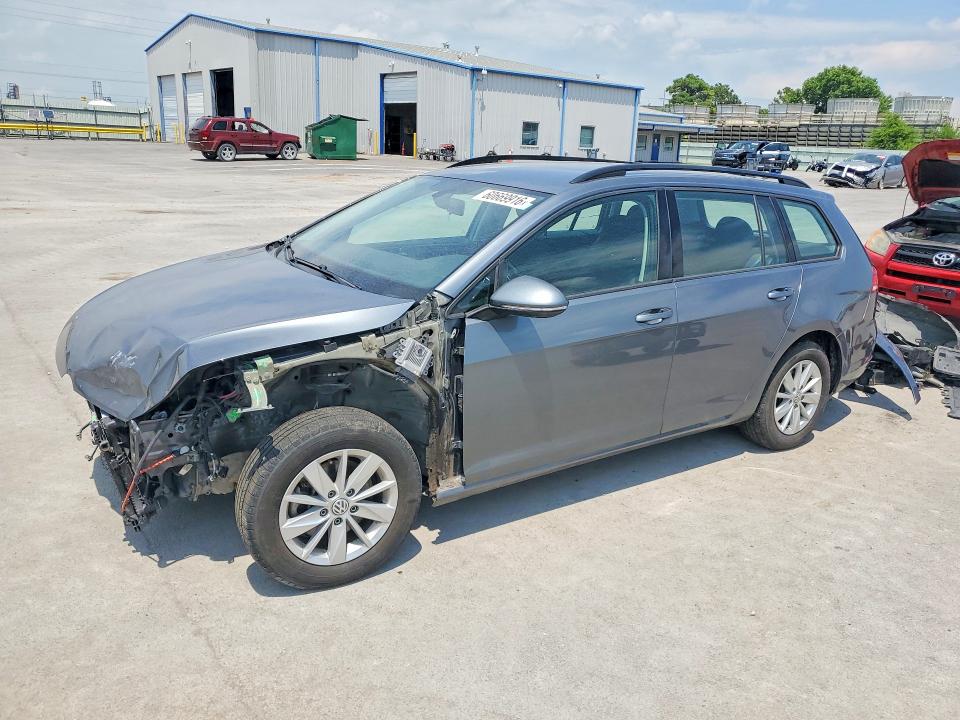 2019 Volkswagen VIN 3VWY57AU4KM511772 COPART salvage auction — FRONT END, OK - CERT OF TITLE-SALVAGE, sold $2,250 on 2026-08-05 (photo 1)