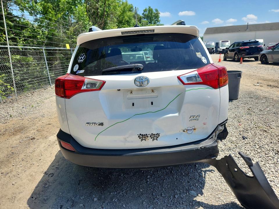 2015 Toyota Rav 4 VIN JTMRFREV8FD168128 COPART salvage auction — FRONT END, Oh - Cert Of Title-Salvage, sold $5,000 on 2026-07-15 (photo 6)
