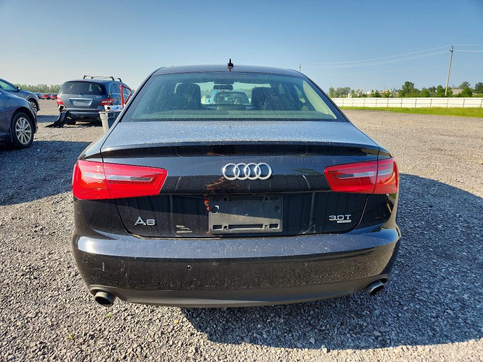 2012 Audi A6 VIN WAUHGCFCXCN097567 COPART salvage auction — MECHANICAL, On - Permit No Brand - Unfit, sold $500 on 2026-07-21 (photo 6)