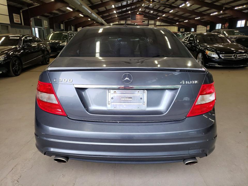 2011 Mercedes-benz C class VIN WDDGF8BB9BF652597 COPART salvage auction — SIDE, CT - CERT OF TITLE-SALVAGE, sold $600 on 2026-08-13 (photo 6)