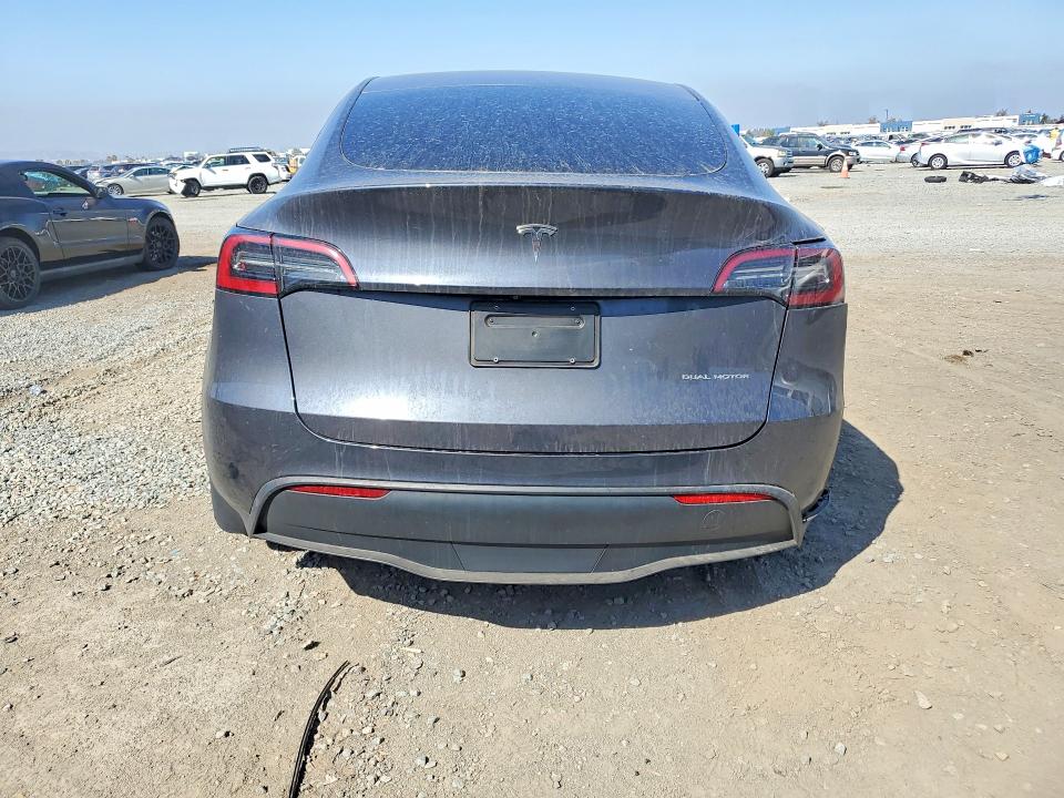 2023 Tesla Model y VIN 7SAYGDEE4PA113102 COPART salvage auction — FRONT END, Ca - Salvage Certificate, sold $8,100 on 2026-08-28 (photo 6)