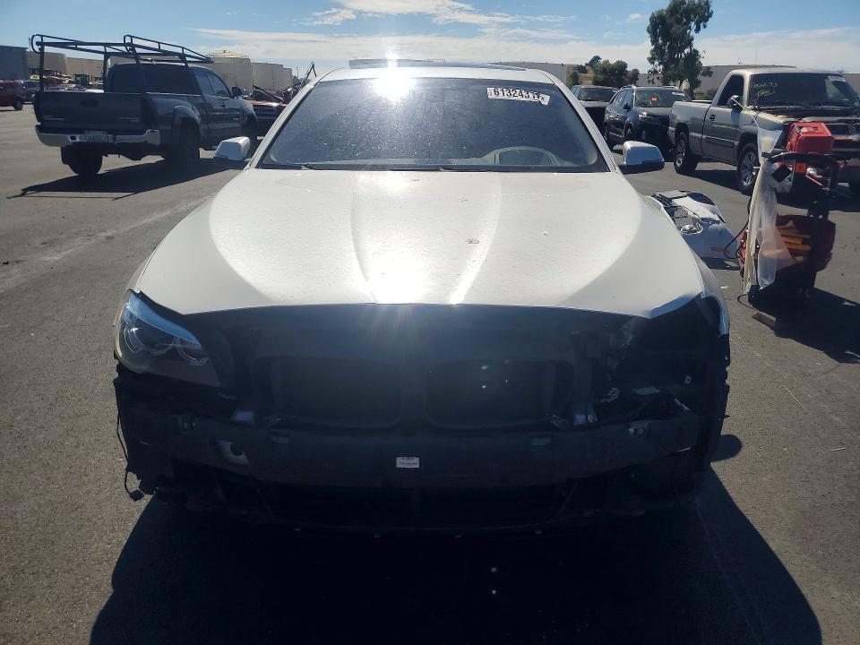 2016 BMW 5er VIN WBA5B1C52GG131765 COPART salvage auction — FRONT END, Ca - Salvage Certificate, sold $1,600 on 2026-07-22 (photo 5)