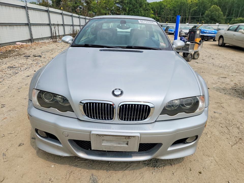 2003 BMW M3 VIN WBSBR93483PK00775 COPART salvage auction — MECHANICAL, Va - Certificate Of Title, sold $7,300 on 2026-08-04 (photo 5)