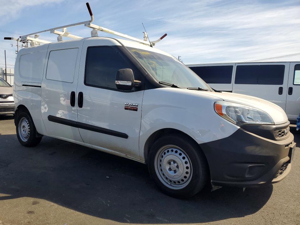 2020 Ram Promaster city VIN ZFBHRFAB8L6R67701 COPART salvage auction — REAR END, Ca - Salvage Certificate, sold $3,050 on 2026-08-05 (photo 4)