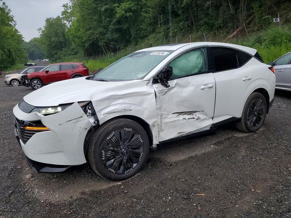 2025 Nissan Murano VIN 5N1AZ3DT2SC110688 COPART salvage auction — SIDE, Ny - Mv-907A Salvage Certificate, sold $9,300 on 2026-08-18 (photo 1)