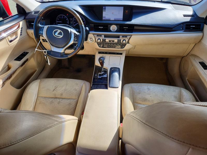 2013 Lexus ES VIN JTHBK1GG6D2012982 COPART salvage auction — REAR END, Ca - Salvage Certificate, sold $3,500 on 2026-08-02 (photo 8)