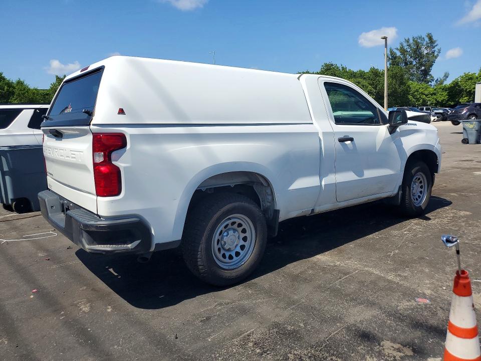 2023 Chevrolet Silverado VIN 3GCNAAEK9PG343270 COPART salvage auction — FRONT END, WA - VEHICLE CERT OF OWNERSHIP-TITL, sold $3,500 on 2026-07-27 (photo 3)
