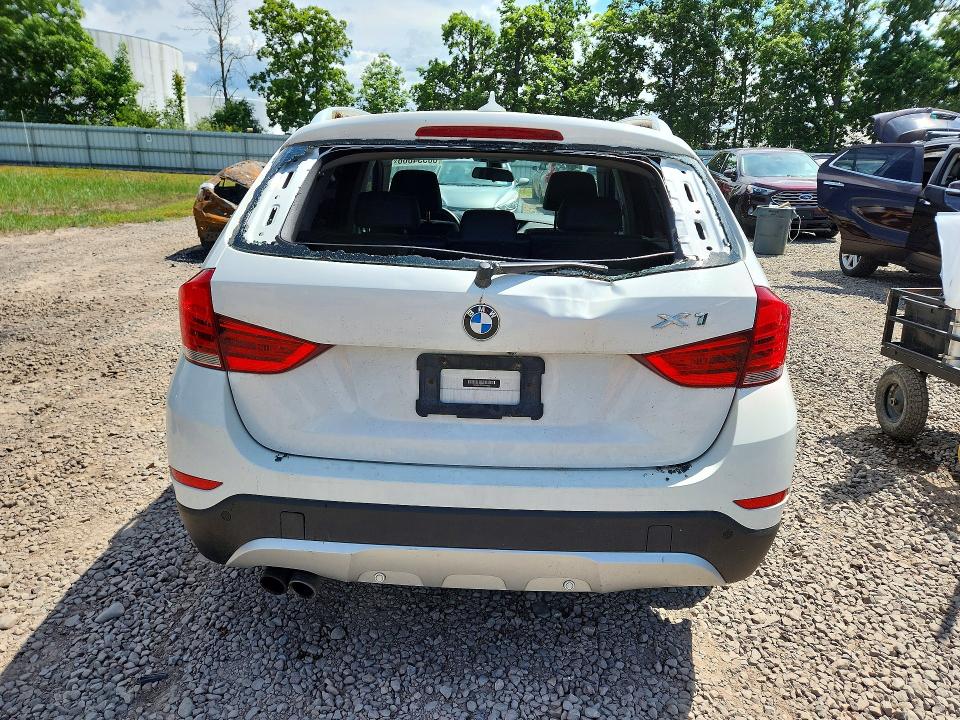 2013 BMW X1 VIN WBAVM1C51DVW41025 COPART salvage auction — REAR END, Ny - Mv-907A Salvage Certificate, sold $425 on 2026-07-20 (photo 6)